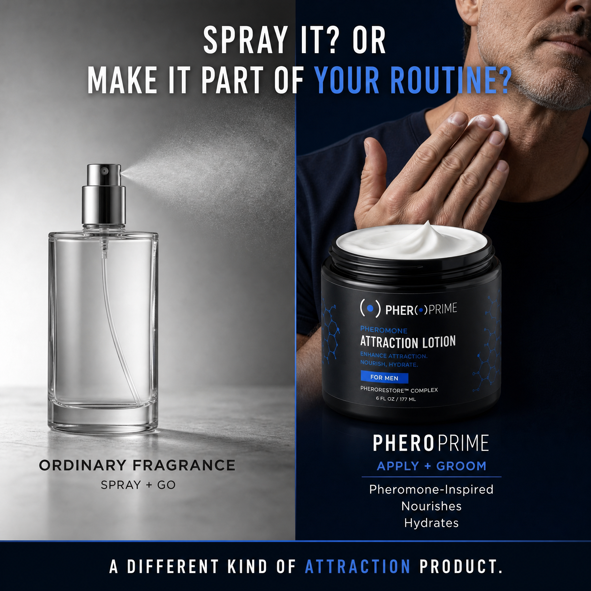 PheroPrime Attraction Lotion - Get Attraction You Never Had Before